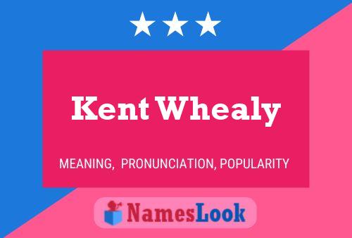 Poster del nome Kent Whealy