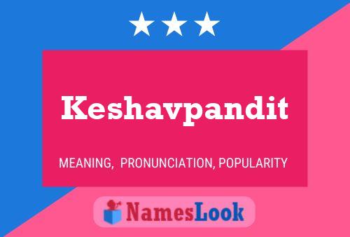 Poster del nome Keshavpandit