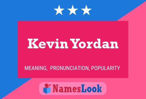 Poster del nome Kevin Yordan