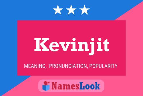 Poster del nome Kevinjit