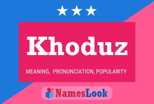 Poster del nome Khoduz