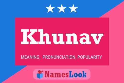 Poster del nome Khunav