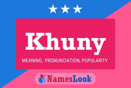 Poster del nome Khuny