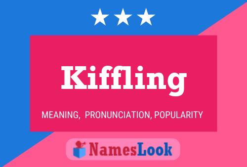 Poster del nome Kiffling