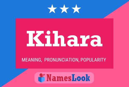 Poster del nome Kihara