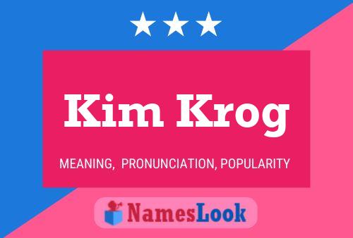 Poster del nome Kim Krog