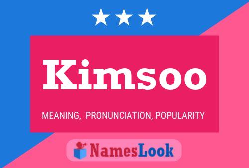 Poster del nome Kimsoo