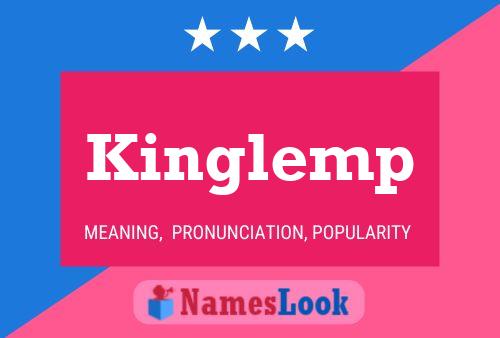 Poster del nome Kinglemp