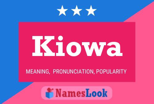 Poster del nome Kiowa