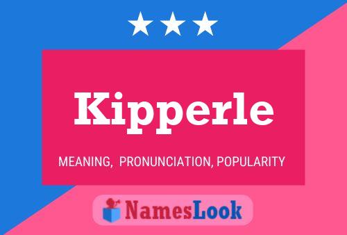 Poster del nome Kipperle