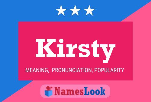 Poster del nome Kirsty