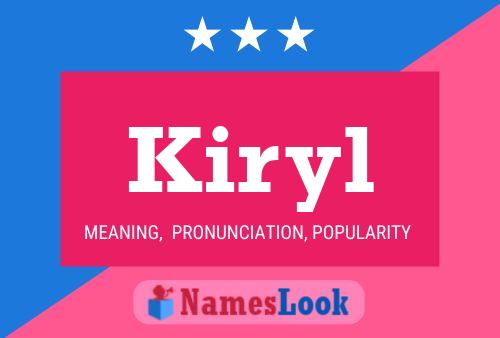 Poster del nome Kiryl