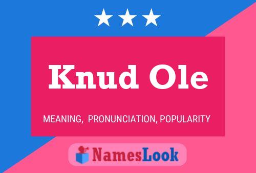 Poster del nome Knud Ole