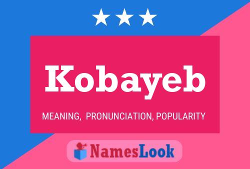 Poster del nome Kobayeb