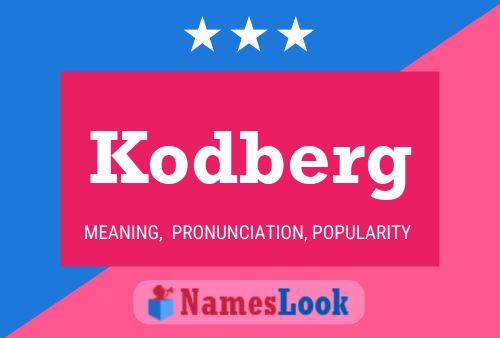 Poster del nome Kodberg