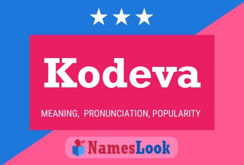 Poster del nome Kodeva