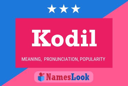 Poster del nome Kodil