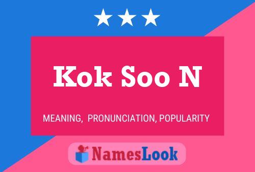 Poster del nome Kok Soo N