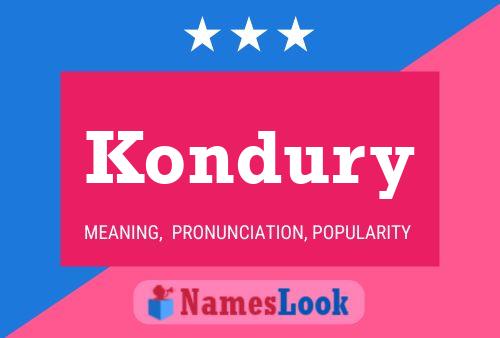 Poster del nome Kondury