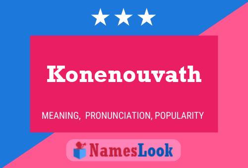 Poster del nome Konenouvath