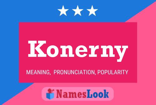 Poster del nome Konerny