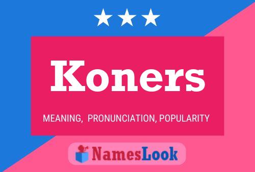 Poster del nome Koners