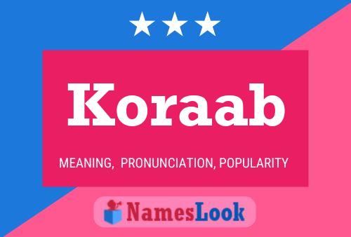 Poster del nome Koraab