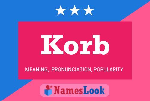 Poster del nome Korb