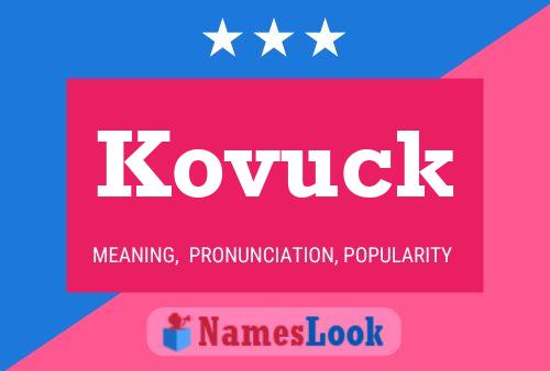 Poster del nome Kovuck