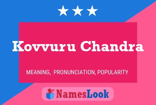 Poster del nome Kovvuru Chandra