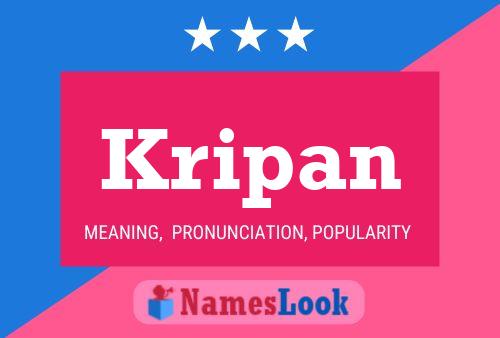 Poster del nome Kripan