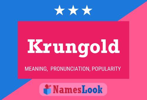 Poster del nome Krungold