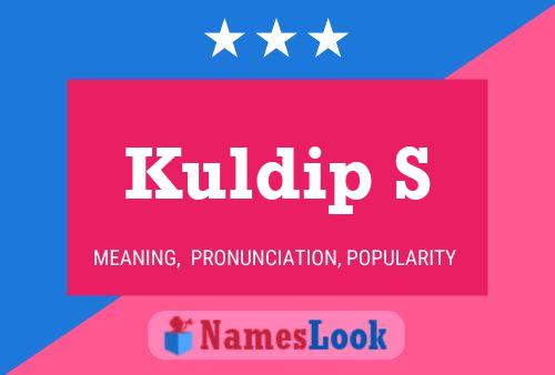 Poster del nome Kuldip S