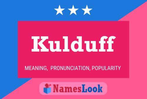 Poster del nome Kulduff