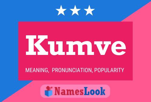 Poster del nome Kumve