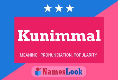 Poster del nome Kunimmal