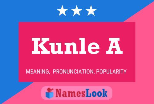 Poster del nome Kunle A