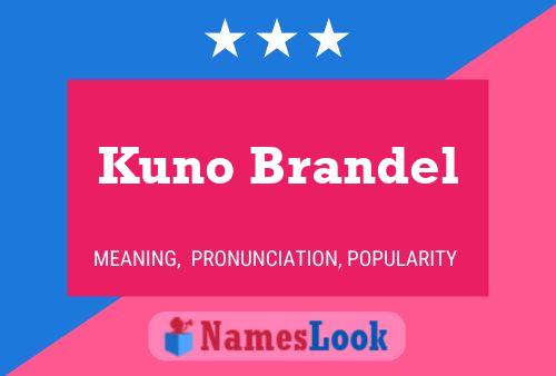 Poster del nome Kuno Brandel