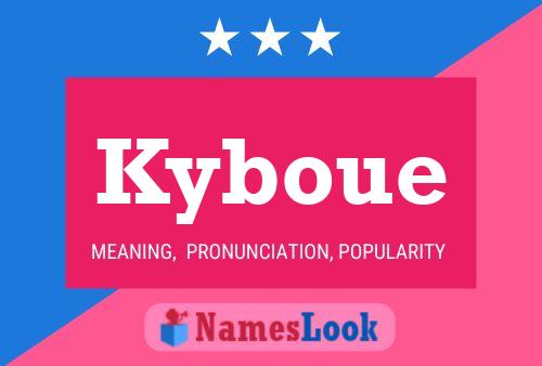 Poster del nome Kyboue