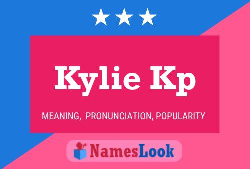 Poster del nome Kylie Kp