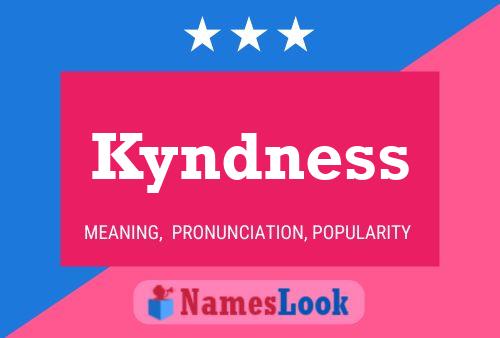 Poster del nome Kyndness