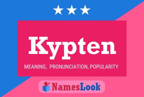 Poster del nome Kypten