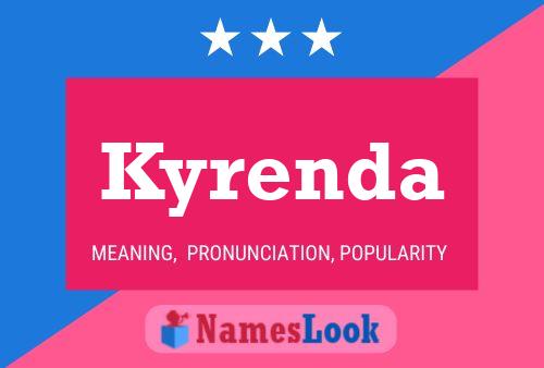 Poster del nome Kyrenda