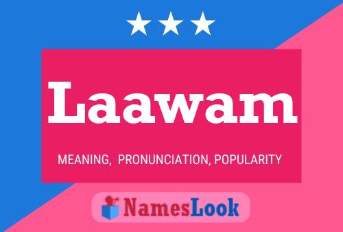 Poster del nome Laawam