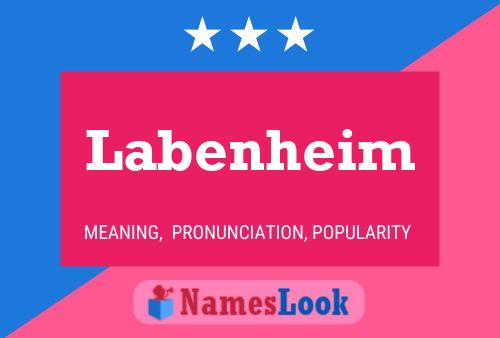 Poster del nome Labenheim