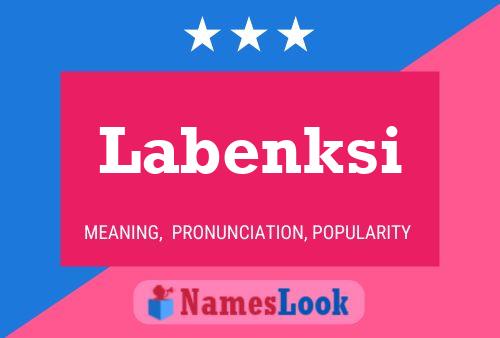 Poster del nome Labenksi