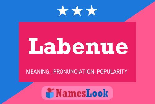 Poster del nome Labenue