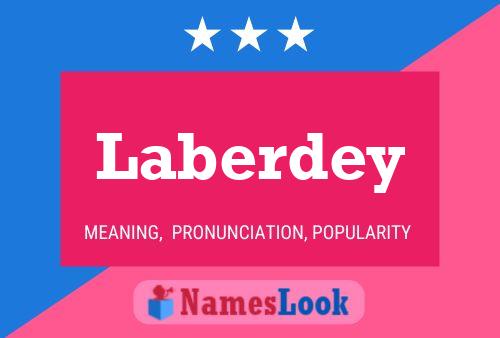 Poster del nome Laberdey