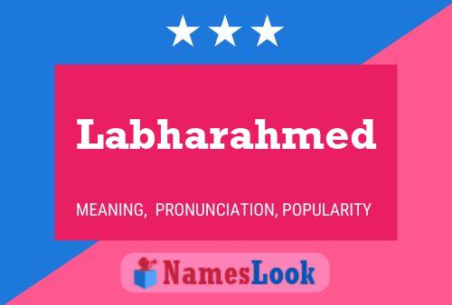 Poster del nome Labharahmed