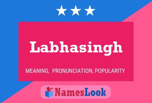 Poster del nome Labhasingh